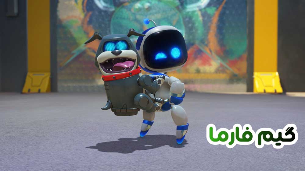 عکس های بازی astro bot