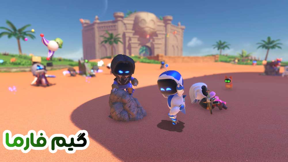 عکس های بازی astro bot